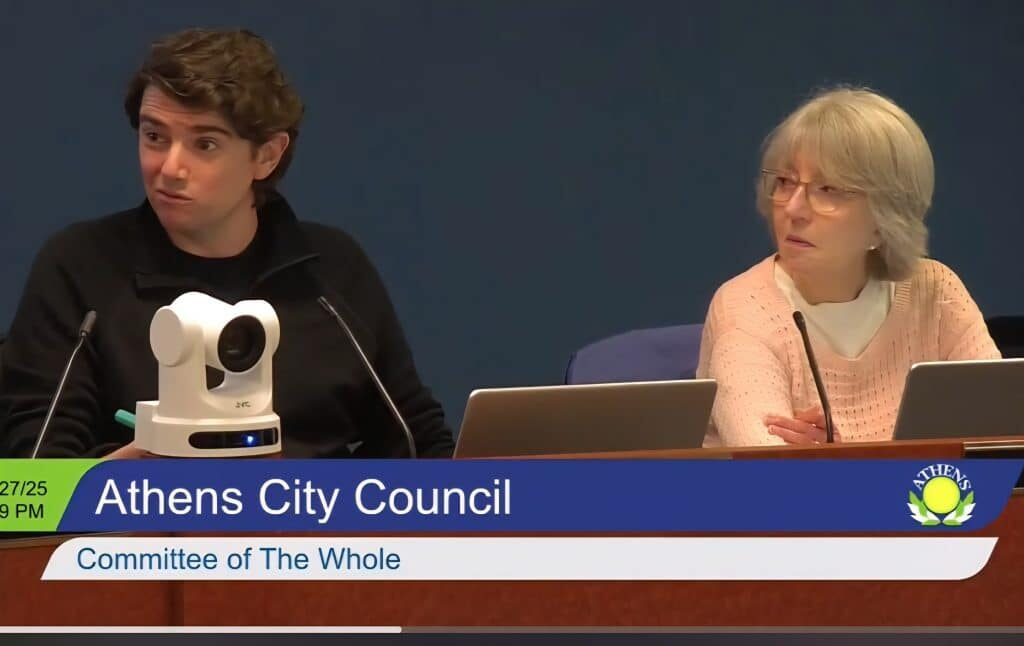 City Councilor Michael Wood, 3rd Ward, expresses concerns.