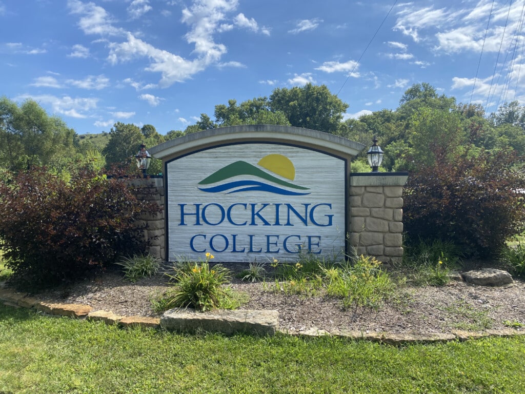 Hocking College Sign