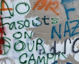 ‘Small, fringe’ neo-Nazi group paints Ohio University graffiti wall