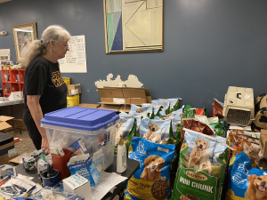 Wanted for Ukraine: men’s sneakers and dog food