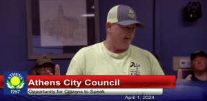 Concerned about waste services, construction, over 100 flood Athens City Council