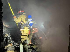 One injured in Chauncey house fire