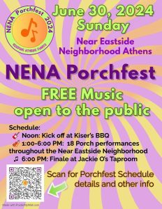 Inaugural Porchfest brings music to neighborhood