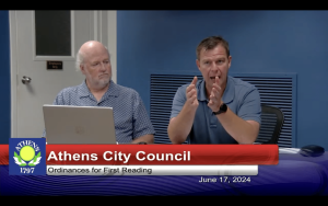 Athens City Council authorizes mayor to join council of governments for solid waste