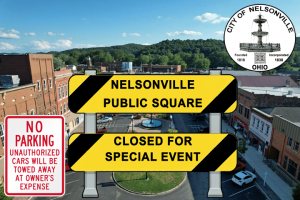 Nelsonville Public Square closed to traffic Aug. 9