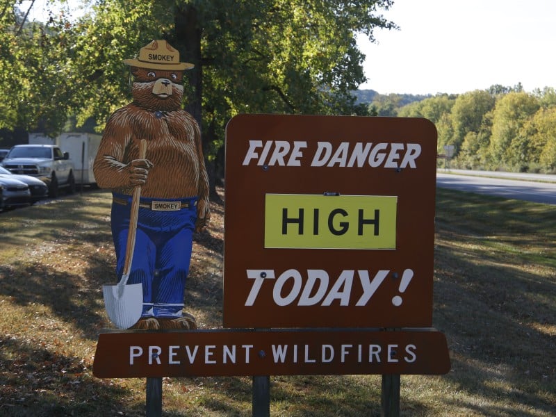 Wildfires extinguished in Wayne National Forest