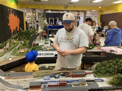 ‘Ironheads’ celebrate the romance of rail through model trains