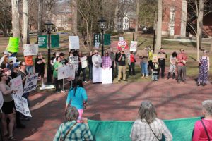 Photo Gallery: Community members gather to protest Senate Bill 1 (Updated)