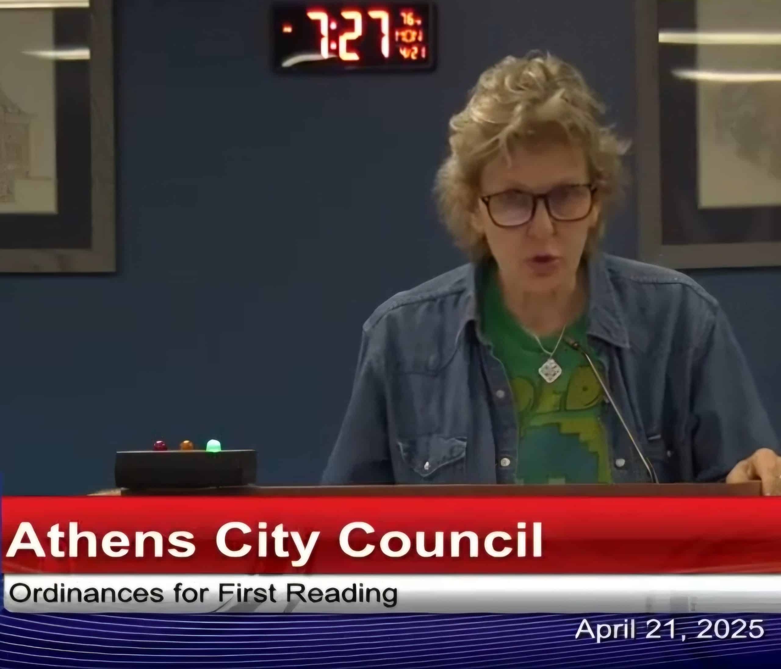 Barbara Stout speaking