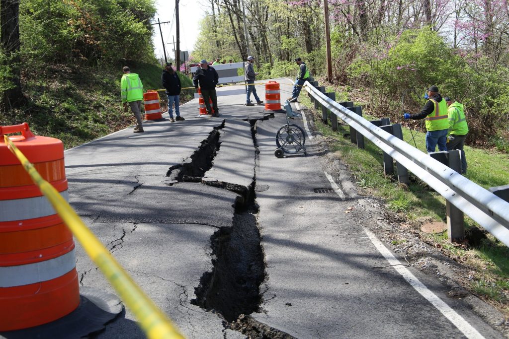 Joneswood Drive Rd Collapse