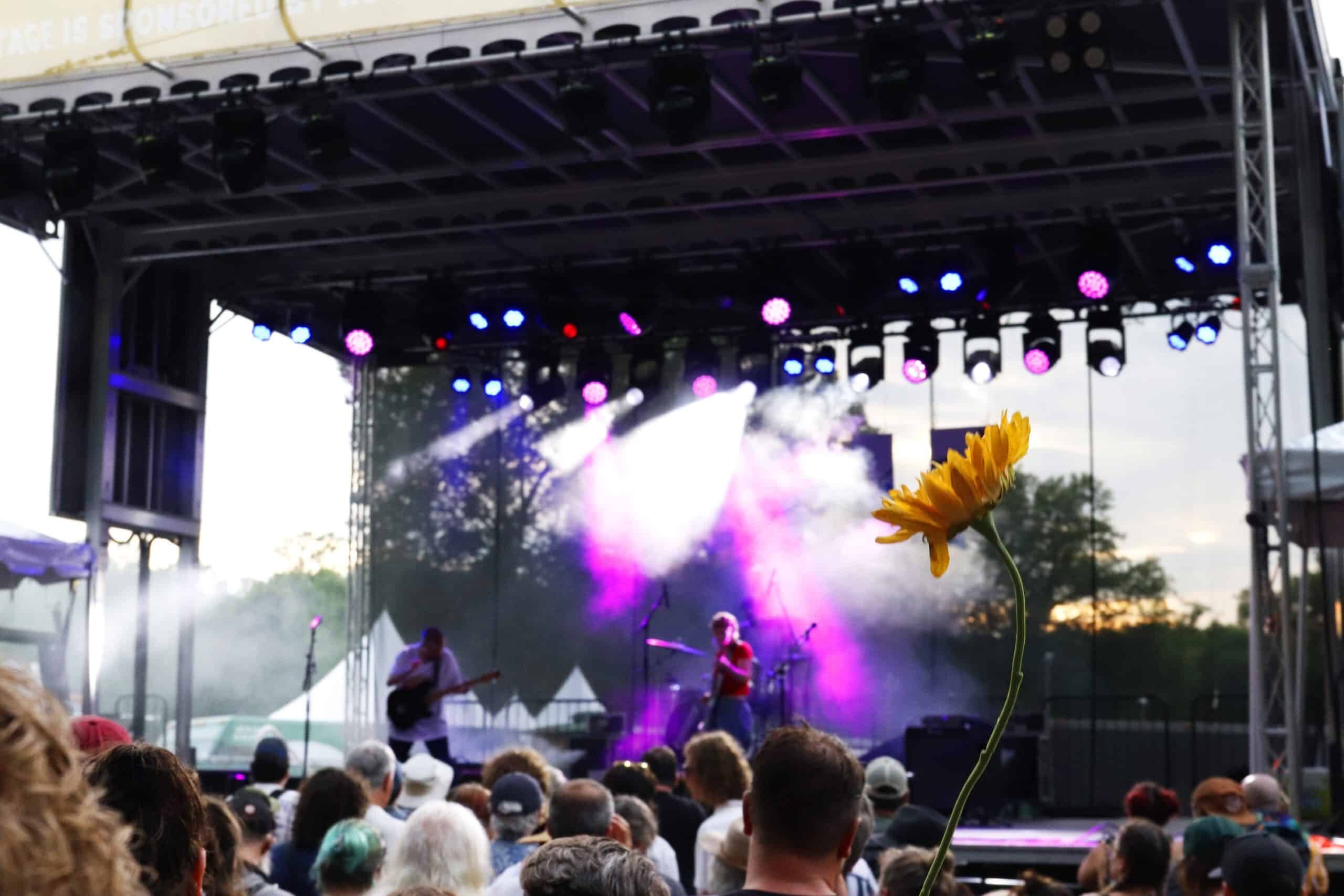 At the Celebration of Michael Hurley, one of his characters danced among the crowd.