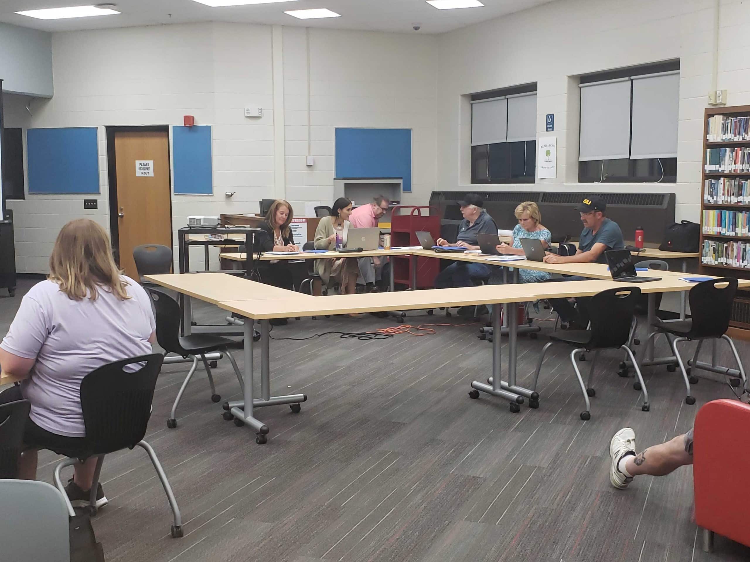 Trimble School Board meeting june 30 2025