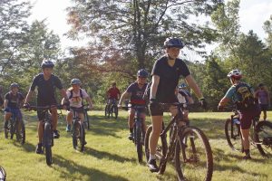 Cougarbats mountain biking team takes on terrain