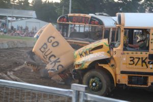 Photo gallery: 2025 Athens County Fair School Bus Demolition Derby