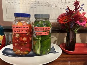 Home, Cooking: Last-of-Harvest Fermented Hot Sauce