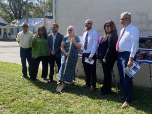 Chauncey celebrates streetscaping project at groundbreaking