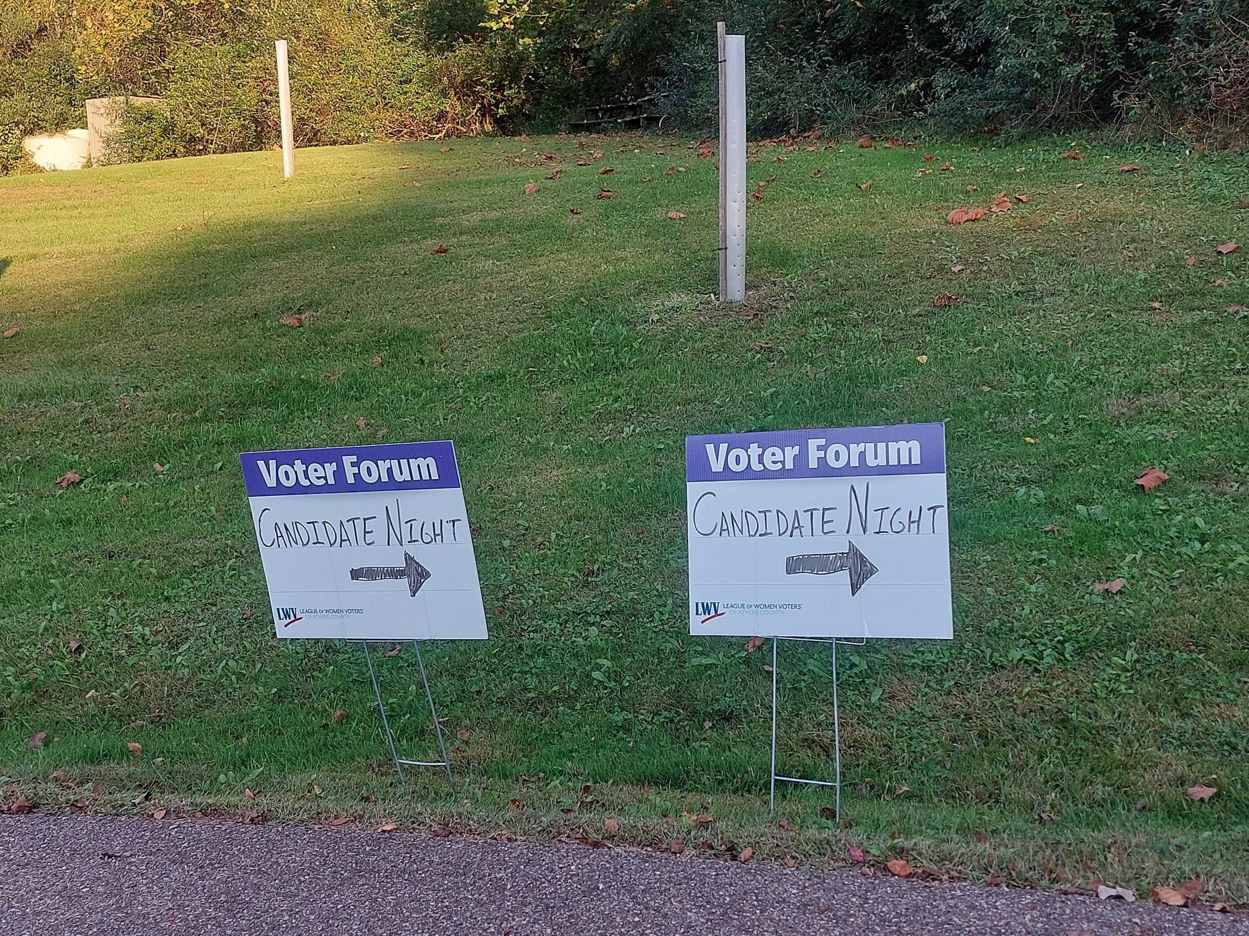 League of Women Voters Glouster candidate forum 9-30