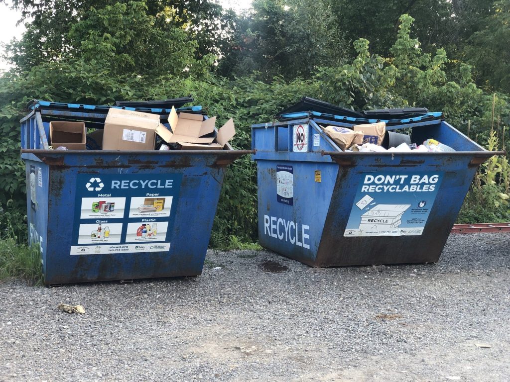 Recycling in Amesville