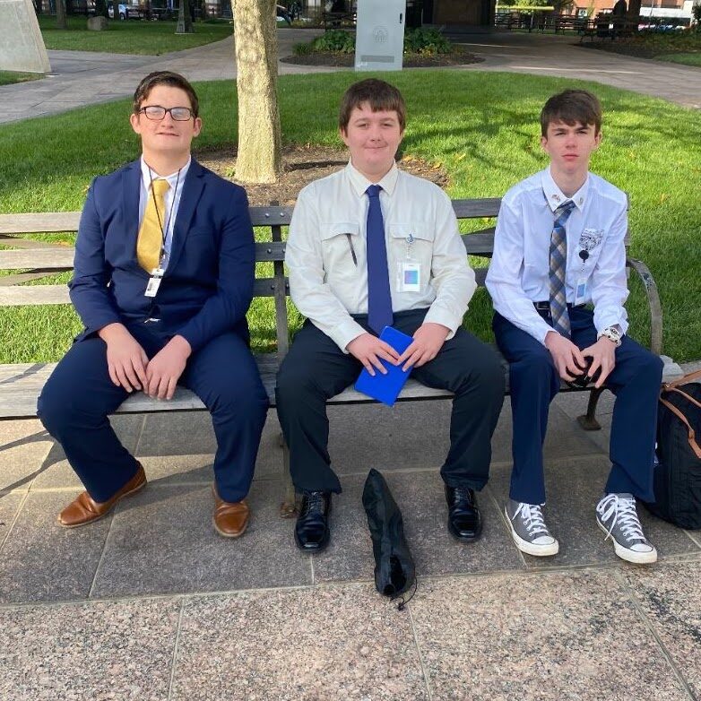 Members of the Atomic Cougar Press Association.