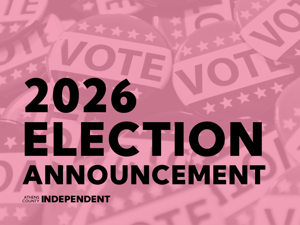 2026 election announcement graphic