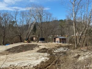 New Baileys trailhead under construction