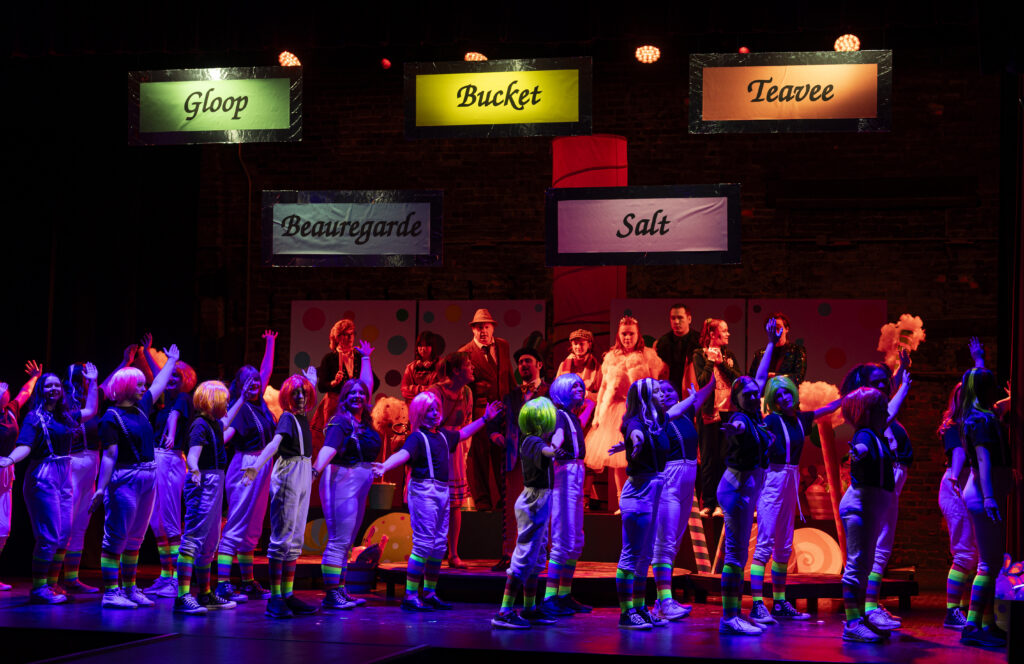 Actors in "Charlie and the Chocolate Factory"