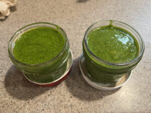 Home, Cooking: Italian-ish Ramp Salsa Verde