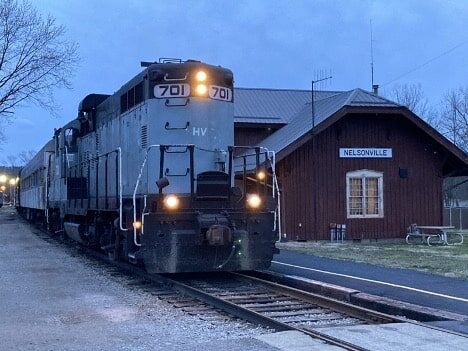 Hocking Valley Scenic Railway train