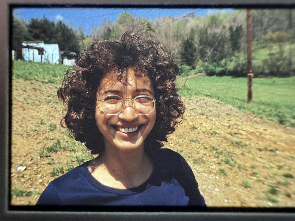 Bonnie Proudfoot at age 25, in West Virginia.