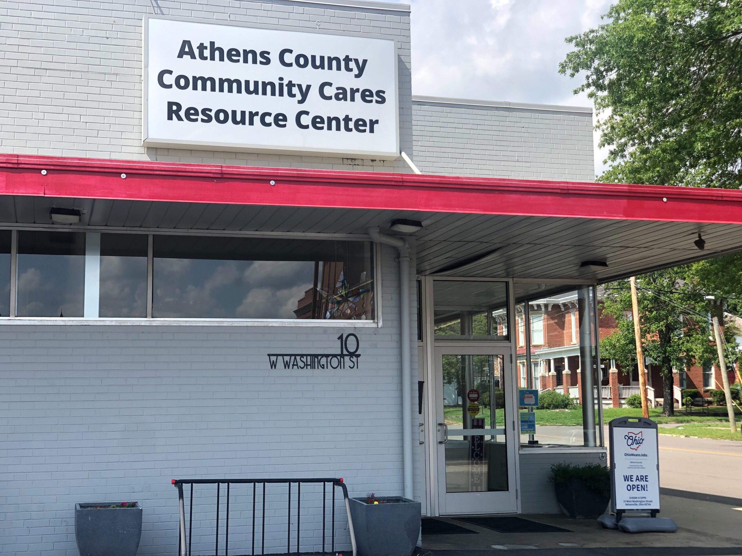 exterior of Athens County Community Cares Resource Center