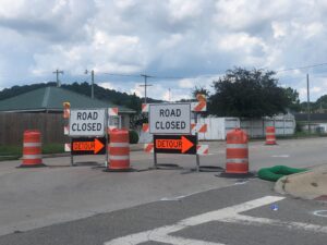 Summer construction in Athens County
