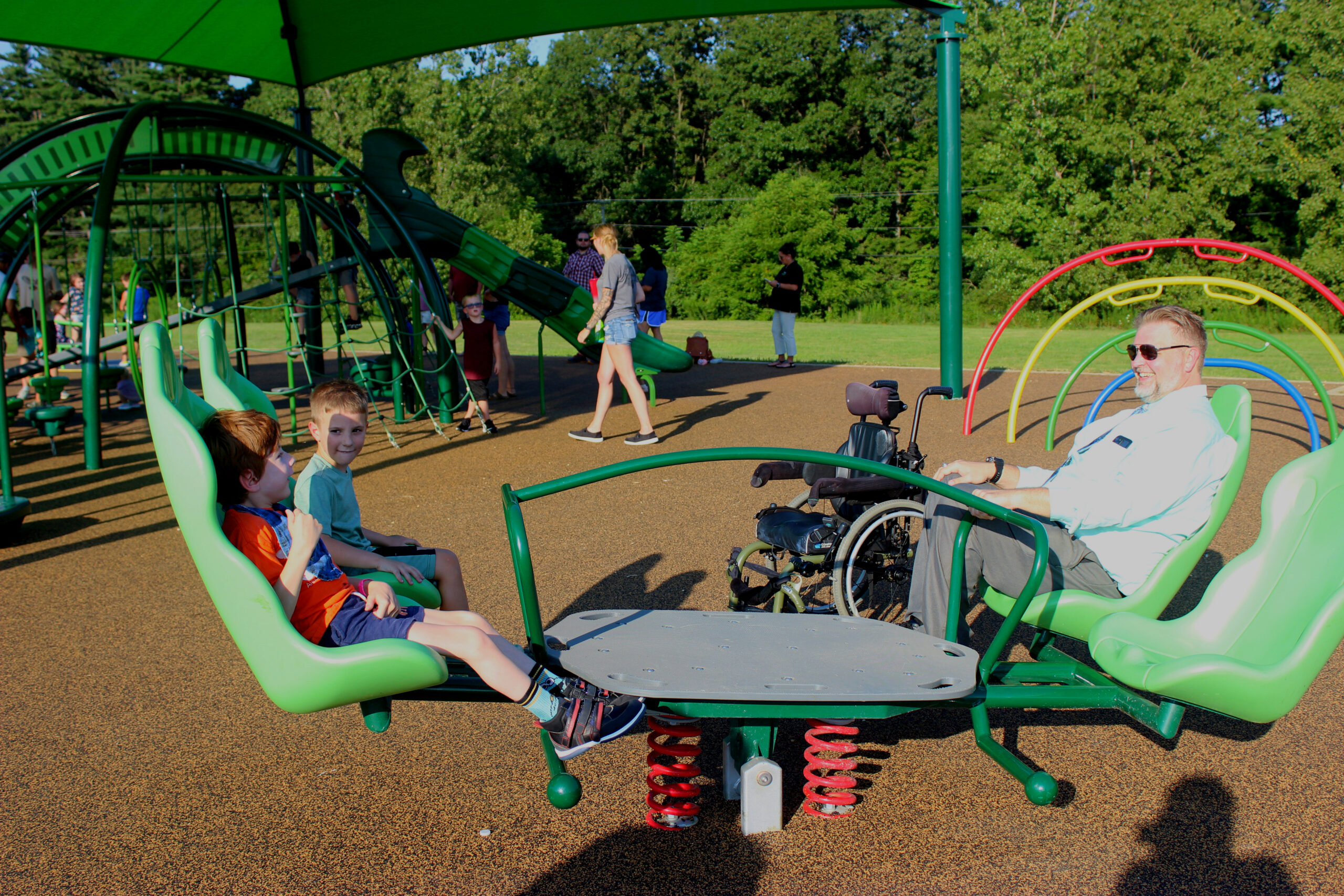 Alexander PTO supports playground accessibility