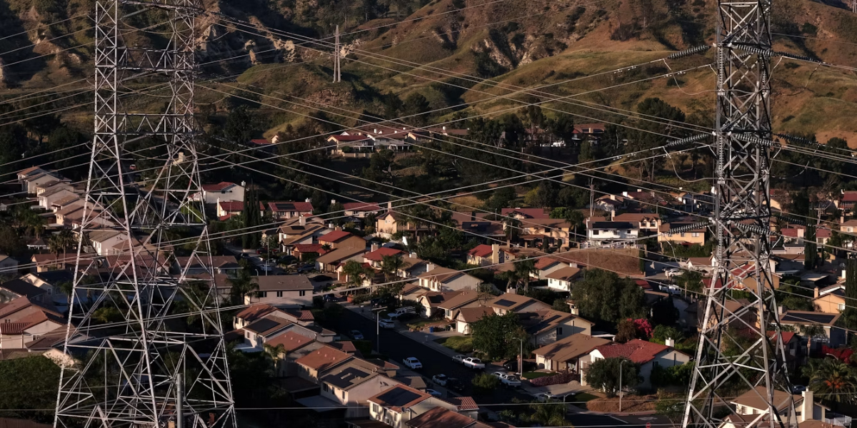 These lines are in California. Justin Sullivan/Getty Images