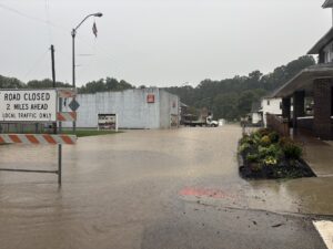 Southeast Ohio swamped by series of thunderstorms (Updated)