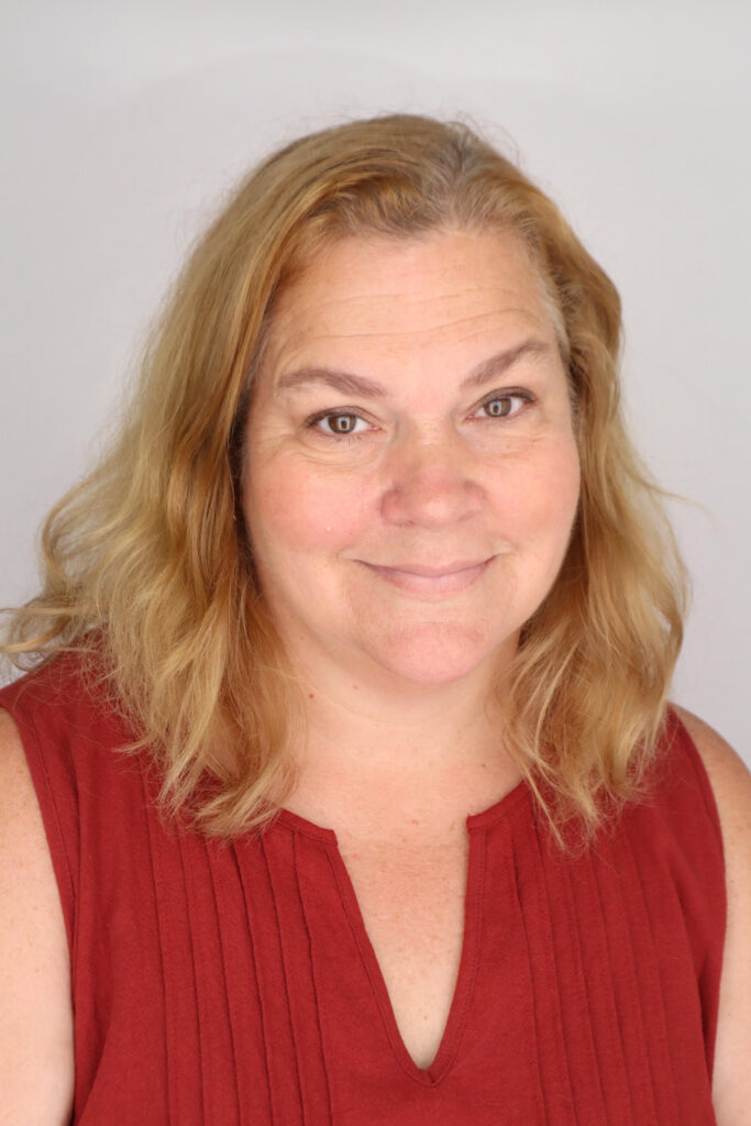 Woman smiling